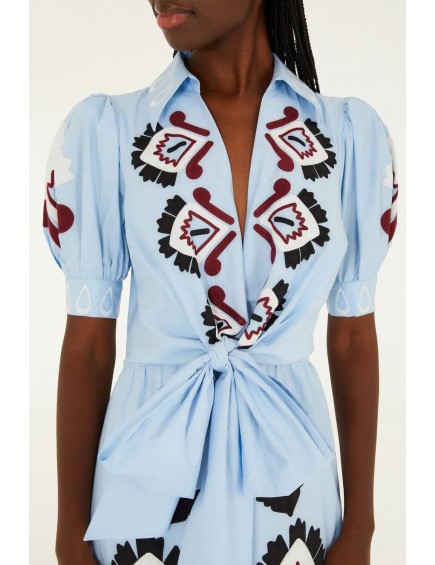 Vestido Blue Artisanal 2