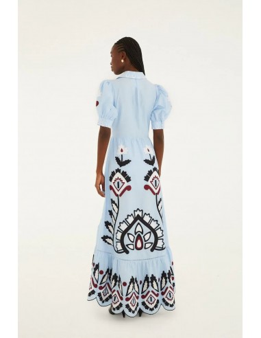 Vestido Blue Artisanal