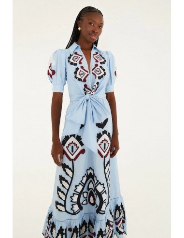 Vestido Blue Artisanal