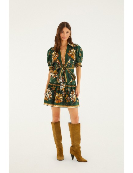 Vestido Corto Green Ayla 2