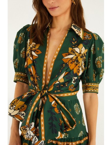 Vestido Corto Green Ayla