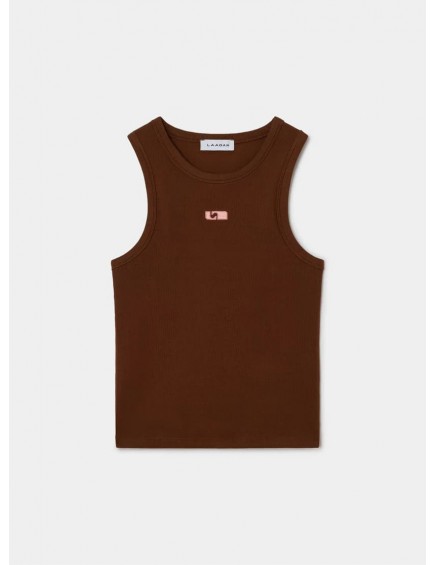 Top Brown Embroided 2
