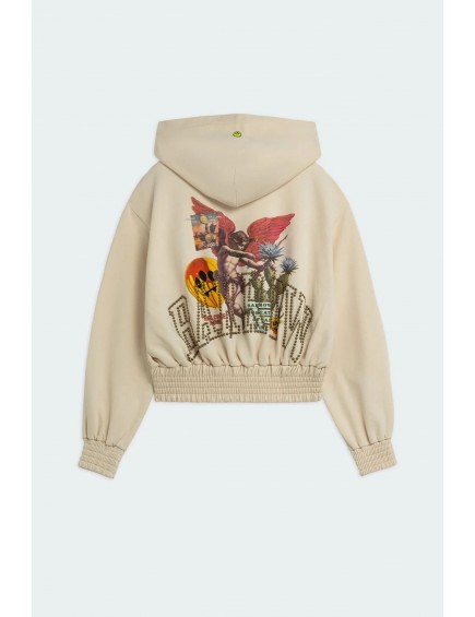 Sudadera Felpa Zip Borchie 2
