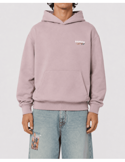 SUDADERA CAPUCHA ROSA