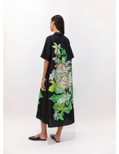 Vestido Hydrangea Brush