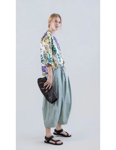 Pantalón Wide-Leg Balloon