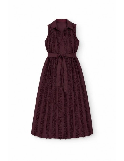 Vestido Tafetán Cintas Fig 2