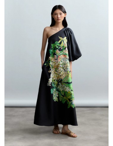 Vestido Hydrangea Brush
