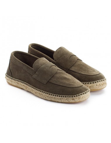 Mocasín Serraje Kaki