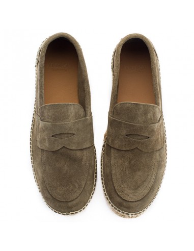 Mocasín Serraje Kaki