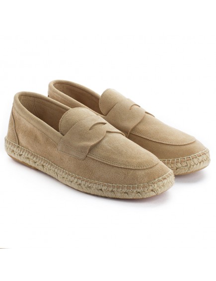 Mocasín Serraje Beige 2