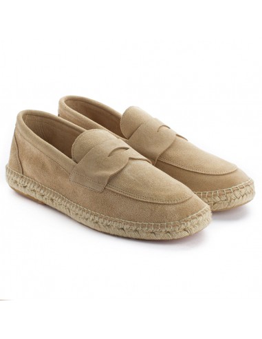Mocasín Serraje Beige