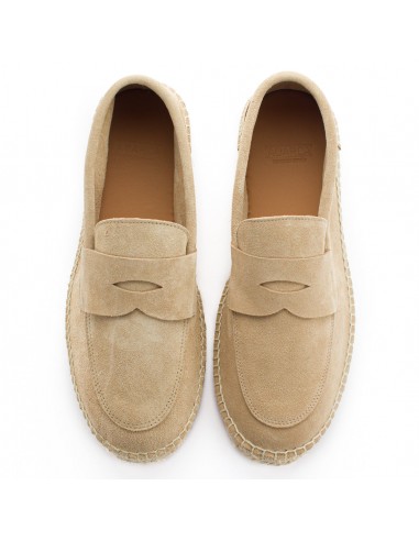 Mocasín Serraje Beige
