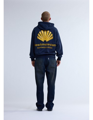 Sudadera Logo Navy Blazer/Sun Yellow