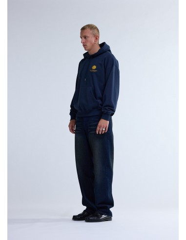 Sudadera Logo Navy Blazer/Sun Yellow