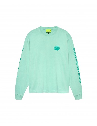 Camiseta Logo Ocean Wave/Sea Green