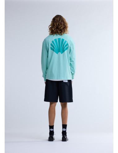 Camiseta Logo Ocean Wave/Sea Green