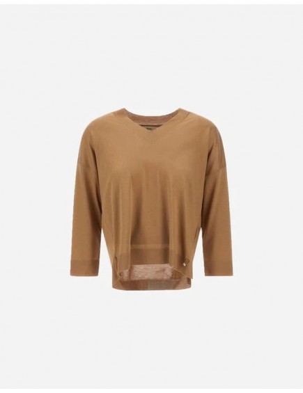 Jersey Glam Knit Effect Camel 2