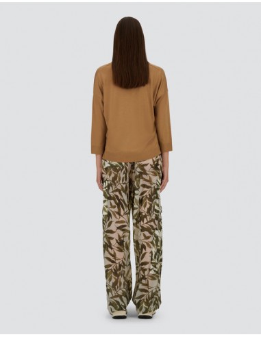Jersey Glam Knit Effect Camel