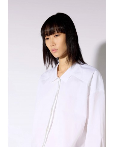 Camisa Puños Asimétricos Blanca