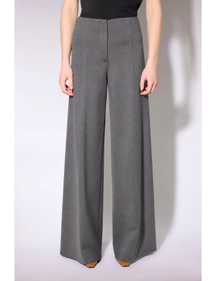 Pantalón Ancho Palazzo Gris