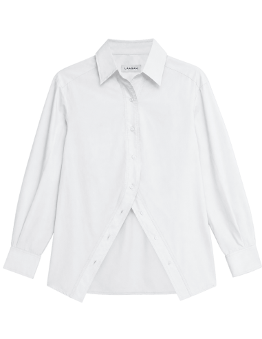 Camisa Apertura Delantera Blanca