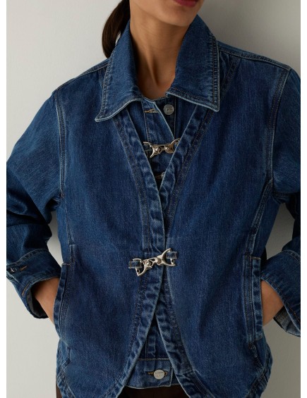 Cazadora Denim Doble Capa