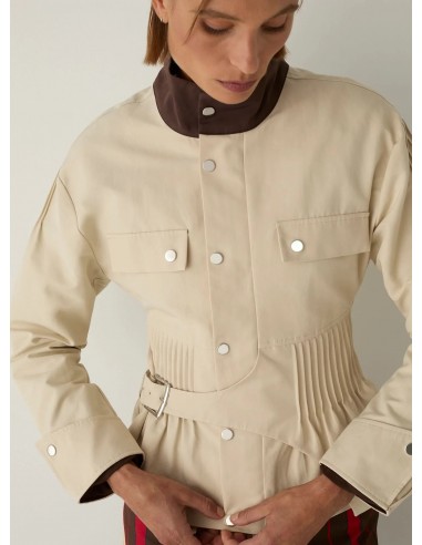 Chaqueta Frunce Asimétrica