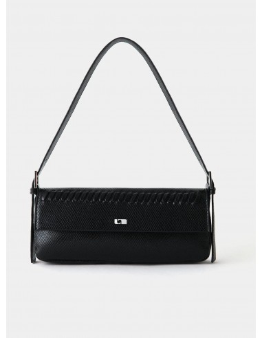 Bolso Tapeta Piel Negro