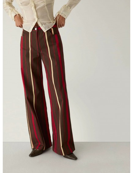 Pantalón Rayas Multicolor