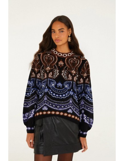 Jersey Nicole Scarf Puff