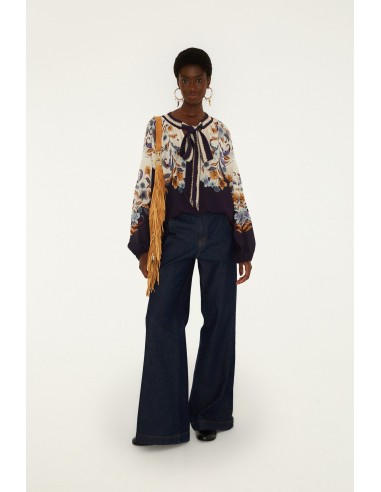 Blusa Golden Nature Ties