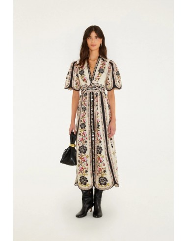 Vestido Delicate Floral Collared