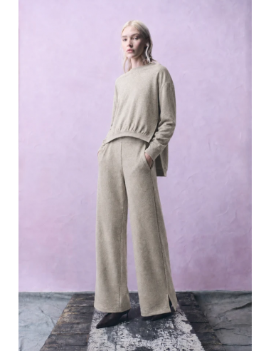 Pantalón Felpa Aberturas