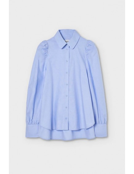 Camisa Oxford Abullonada
