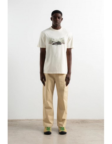 Camiseta Grua Beige