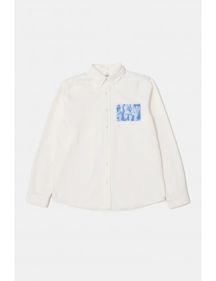 Camisa Blanco Roto  Parche 2