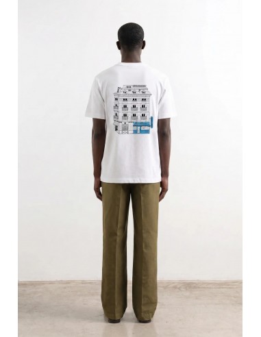 Camiseta Blanca Espalda Edificio