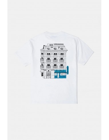 Camiseta Blanca Espalda Edificio