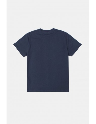 Camiseta Azul Marino Bordada