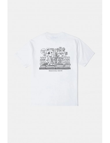 Camiseta Blanca Vinilos Madrid