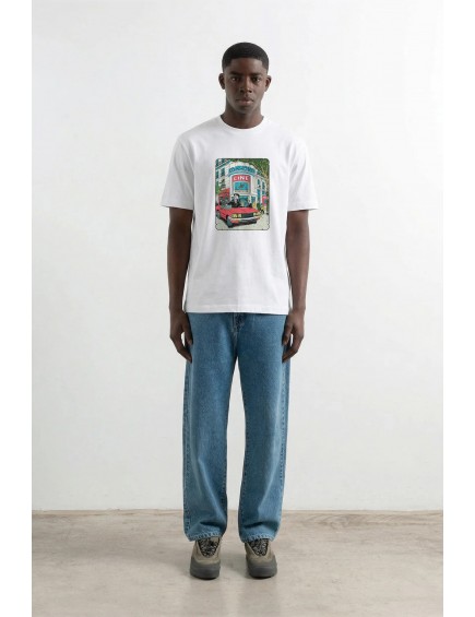 Camiseta Blanca Cine