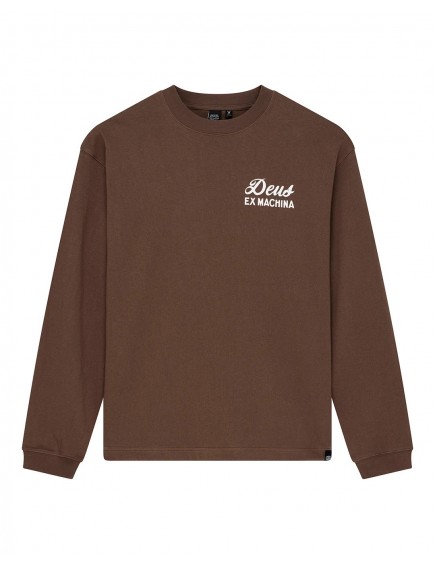 Camiseta Manga Larga Marrón