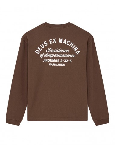 Camiseta Manga Larga Marrón