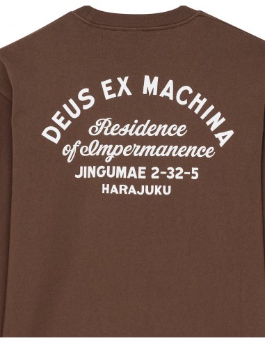 Camiseta Manga Larga Marrón