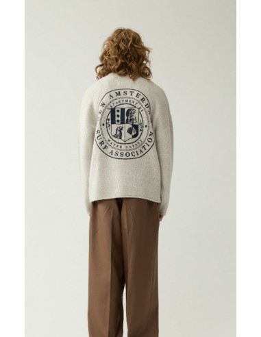 Knitted Stamp Crewneck