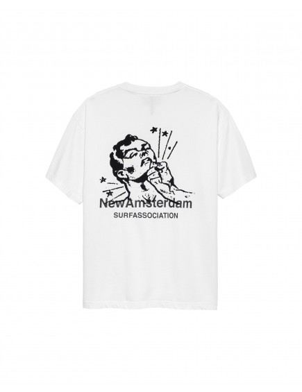Knocked Tee White 2