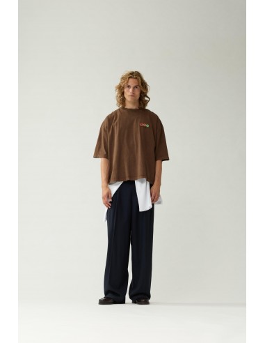 Traffic Tee Brown