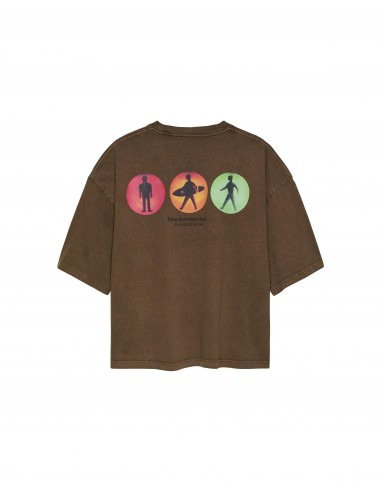 Traffic Tee Brown