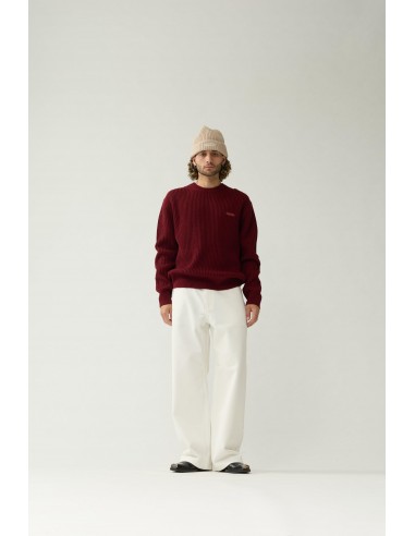 Knitted Crewneck Burgundy